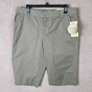 Sonoma Life + Style Skimmer Shorts‎ Womens 14 Original Fit Secretly Slimming NEW
